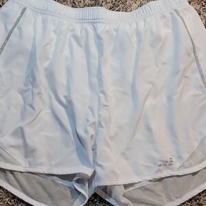 BCG White Running Shorts